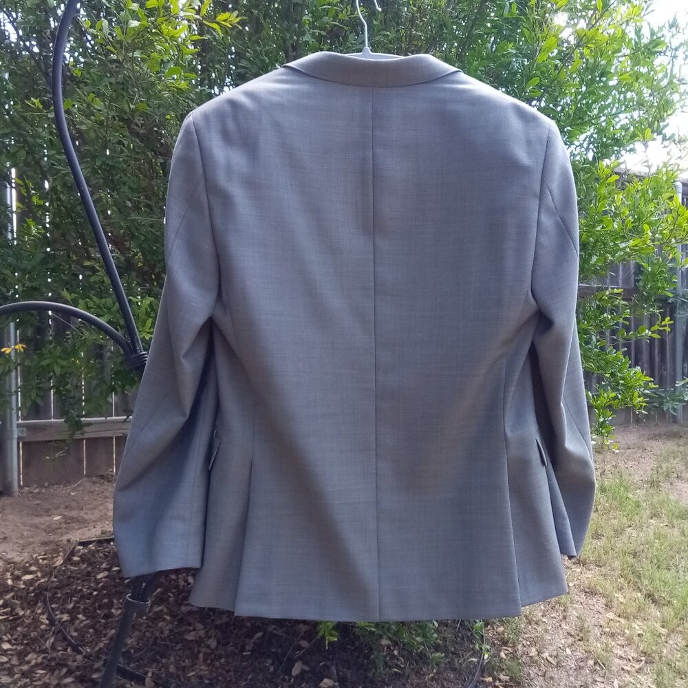 Tommy Hilfiger worsted wool gray blazer sz 38 - Picture 3 of 14
